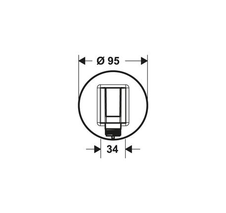 Phụ kiện cấp nước có giá đỡ sen FixFit S 589.55.965